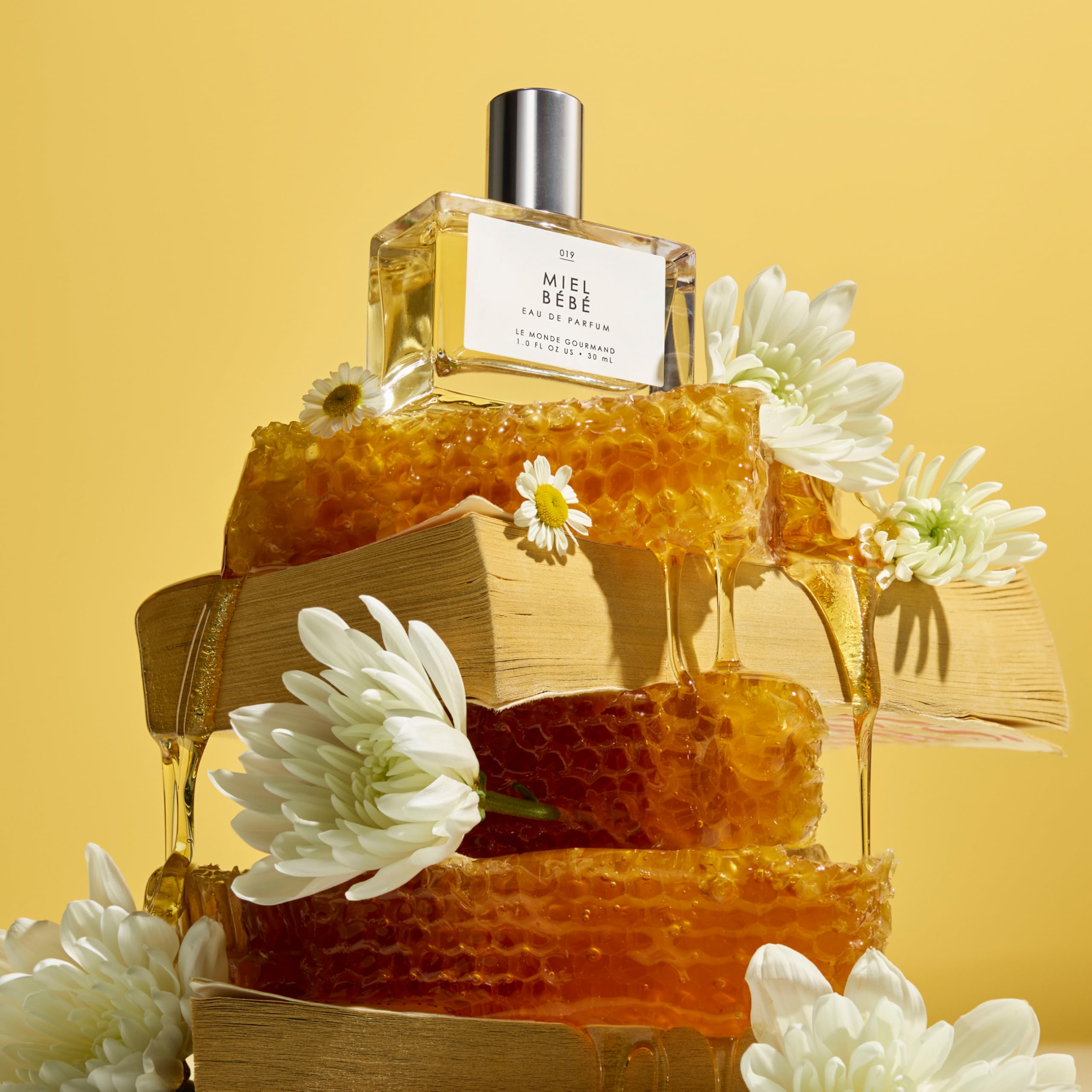 Le Monde Gourmand Miel Bébé Spray EDP – Praline, Honey, Sandalwood & Orange Notes | 1 fl oz (30 ml)