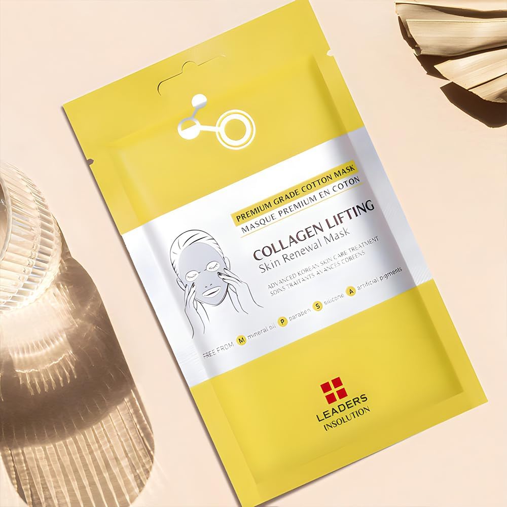 Leaders Insolution Collagen Lifting Mask – Marine Collagen for Firmness & Elasticity