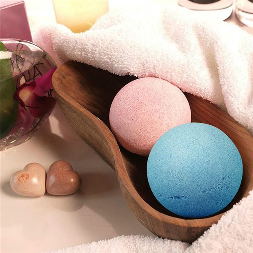 LeapLife Bath Bombs Gift Set – 6 Scents, 60g Each, Organic Handmade Fizzers