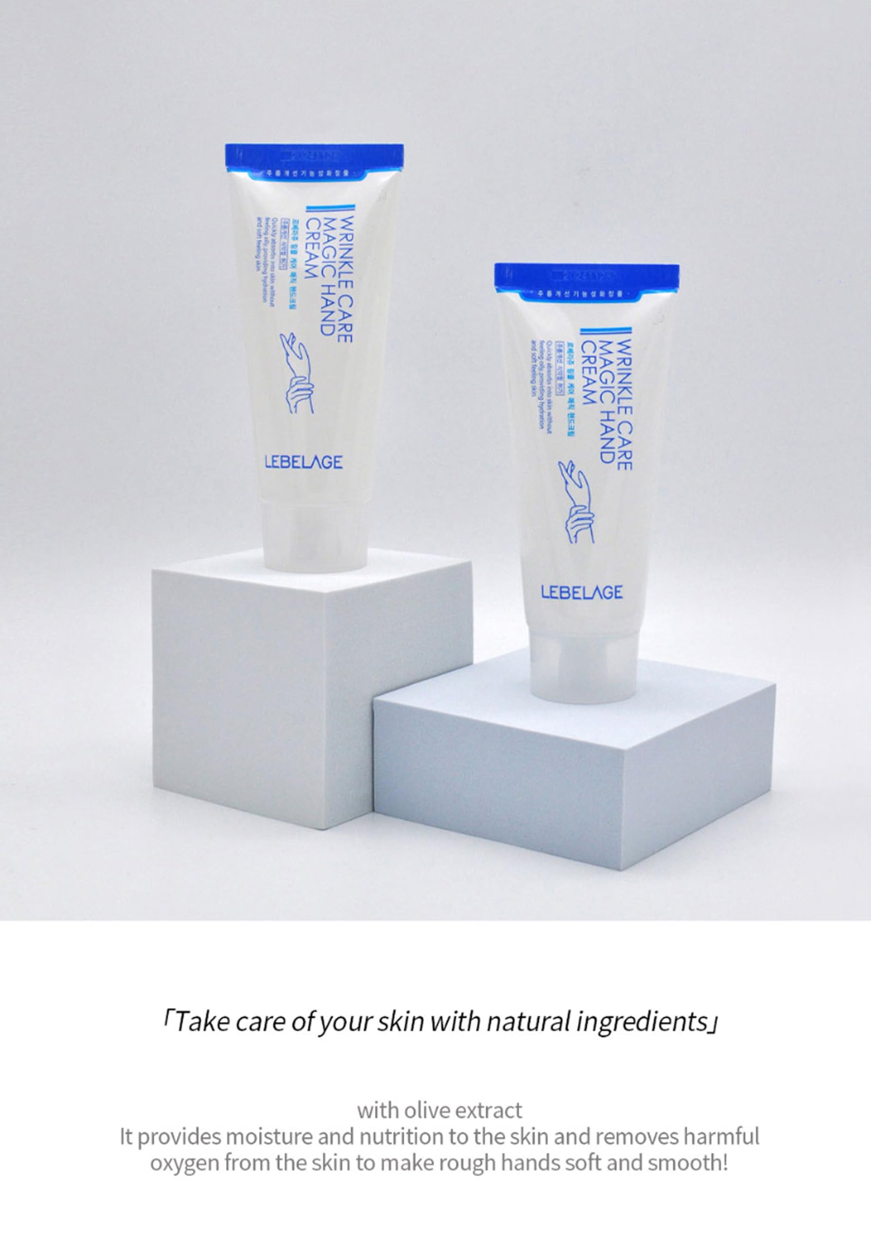 LEBELAGE Daily Moisturizing Hand Cream – Fast-Absorbing, Non-Greasy, Niacinamide & Adenosine (3.38 oz)