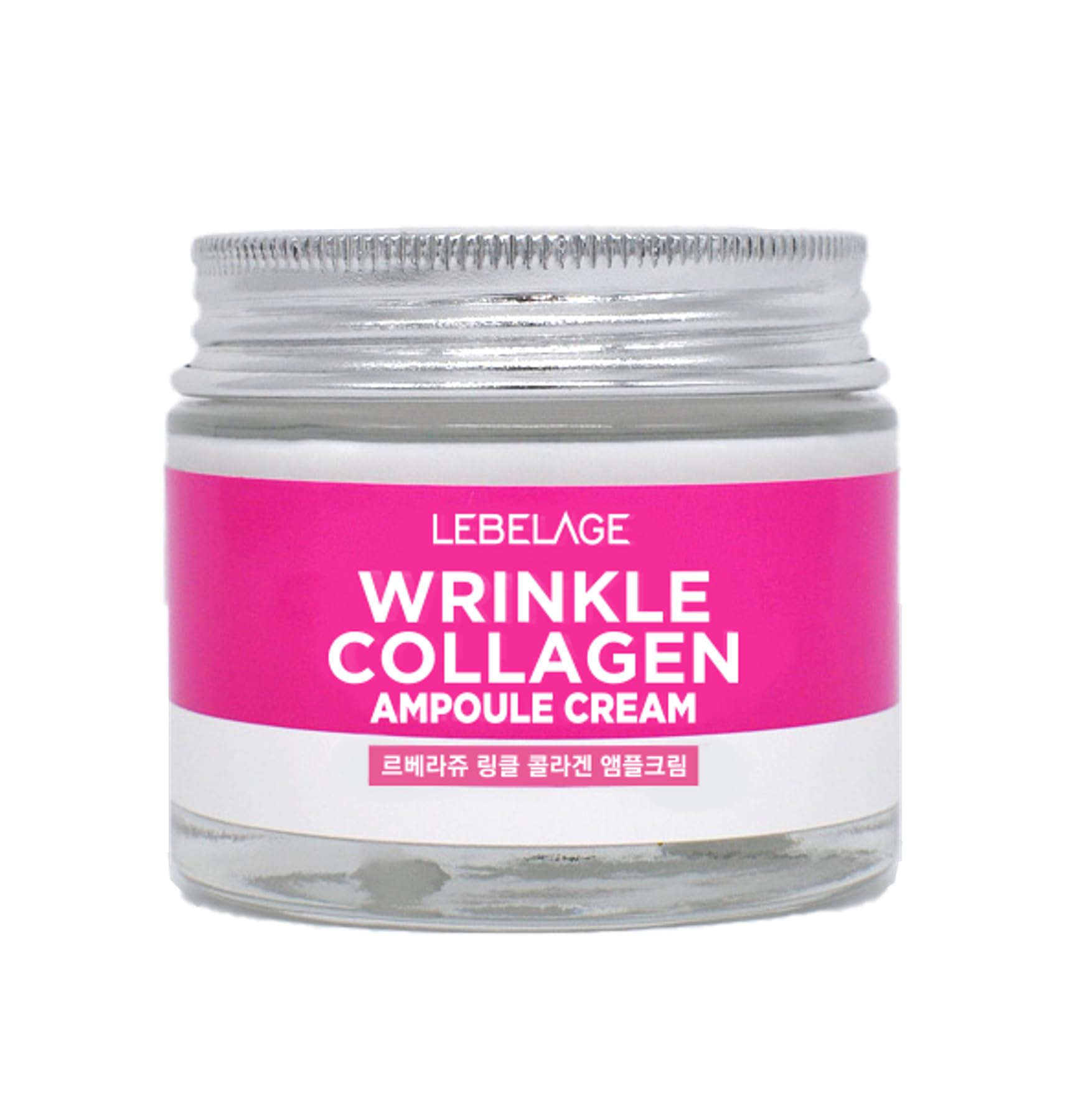 LEBELAGE Wrinkle Collagen Ampoule Cream 2.36 oz – Anti-Aging & Firming Day & Night Moisturizer