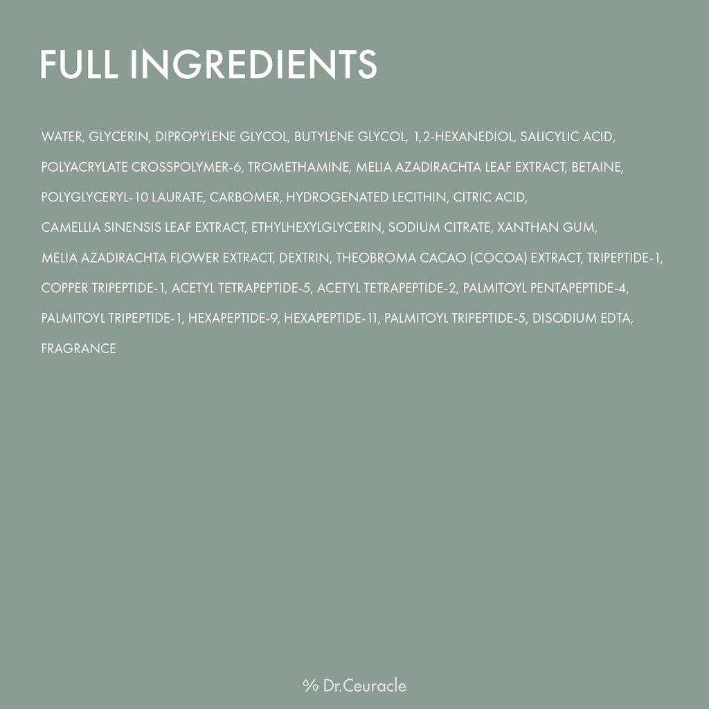 LeeGeeHaam Dr.Ceuracle Vegan BHA & Matcha Ampoule – Gentle Exfoliating Serum (30ml)