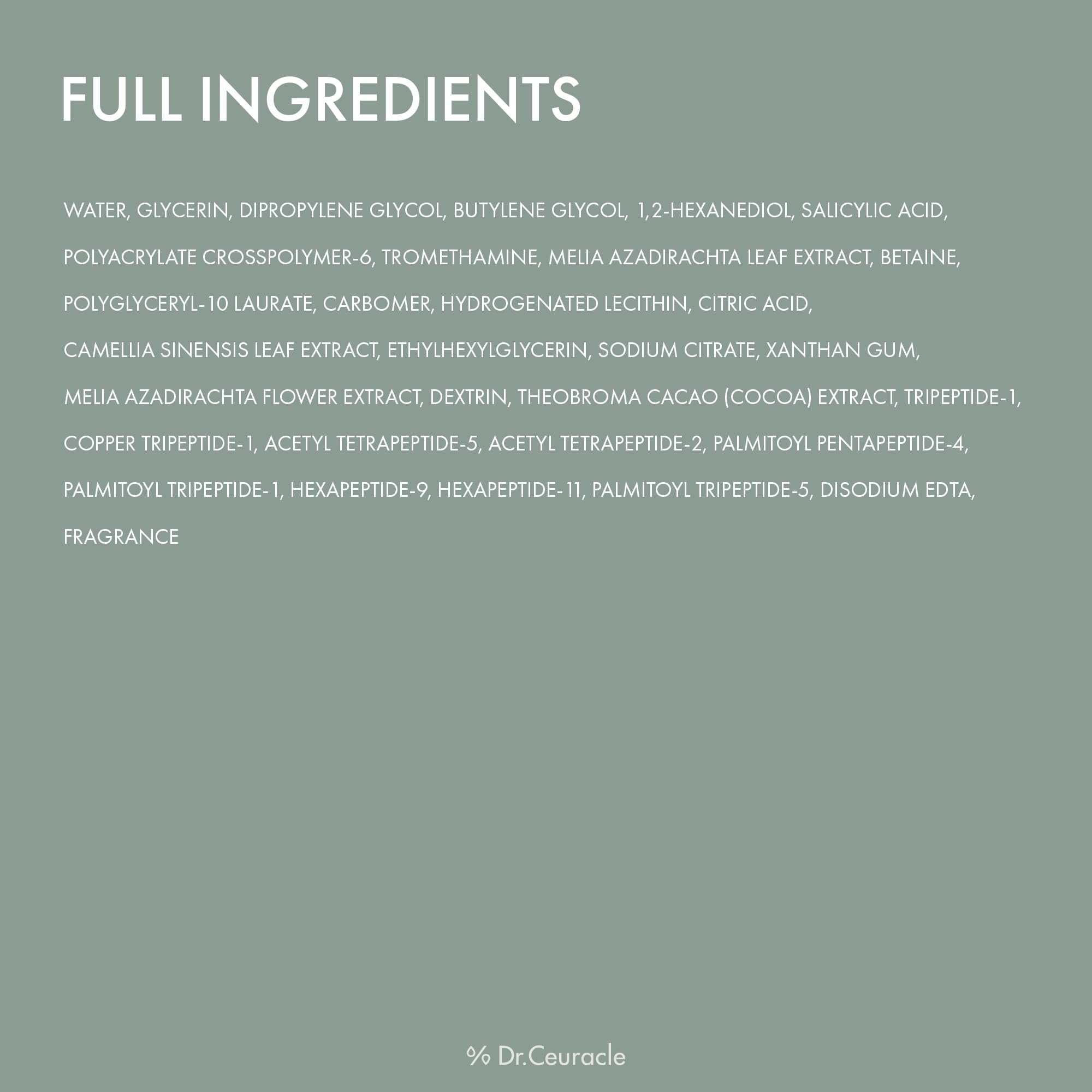 LeeGeeHaam Dr.Ceuracle Vegan BHA & Matcha Ampoule – Gentle Exfoliating Serum (30ml)
