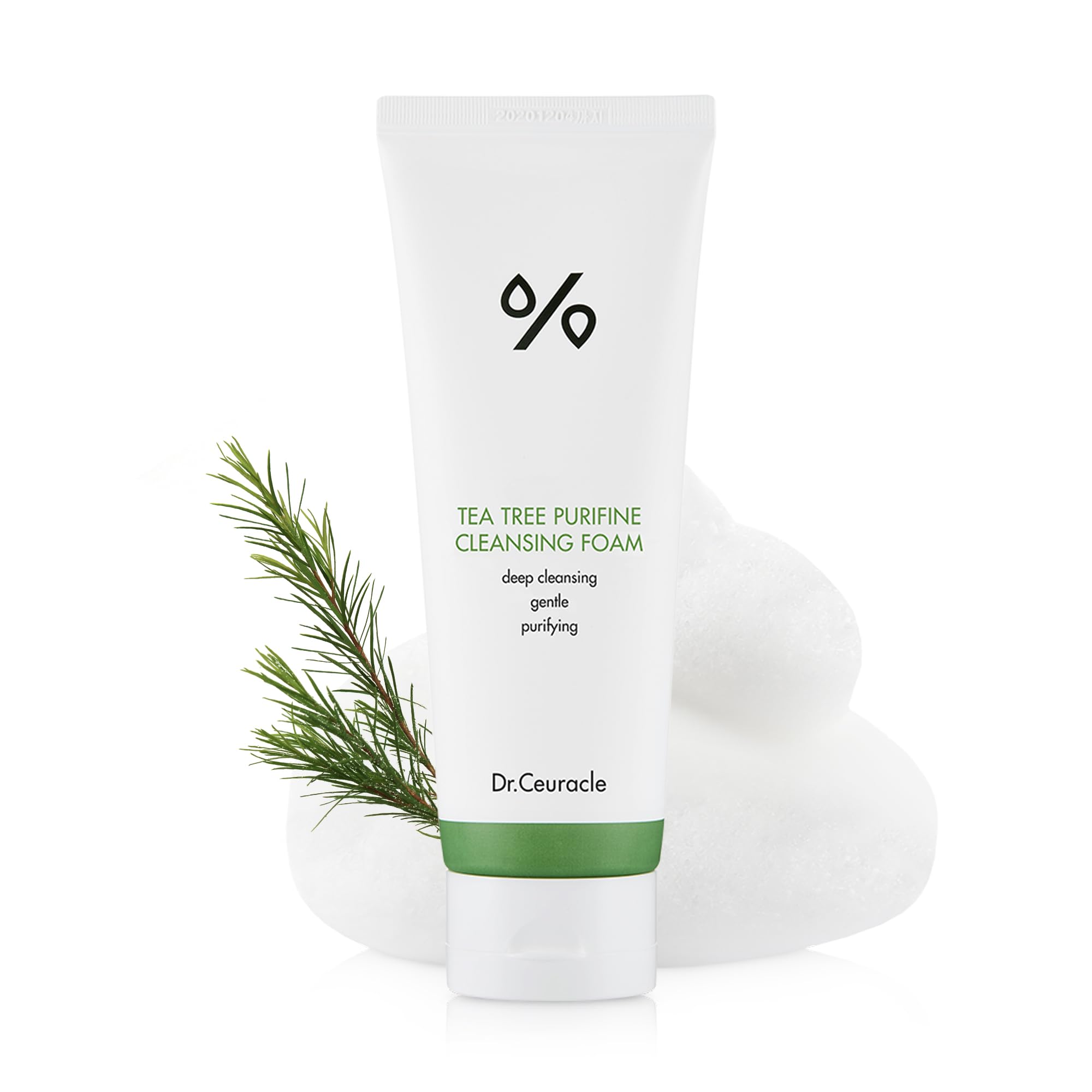 Dr.Ceuracle by Leegeehaam Tea Tree Purifine Cleansing Foam – Gentle Gel-to-Foam Daily Cleanser (150ml)
