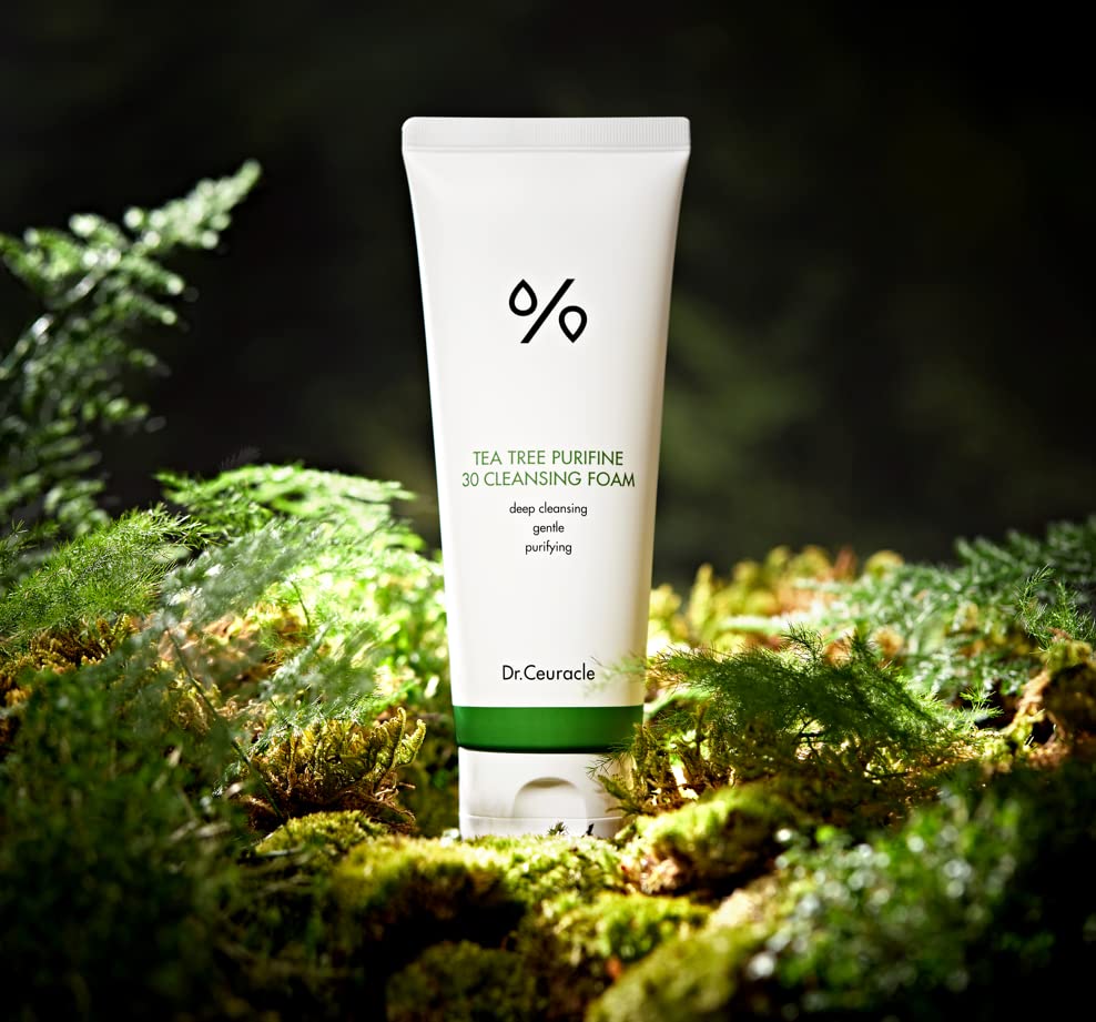 Dr.Ceuracle by Leegeehaam Tea Tree Purifine Cleansing Foam – Gentle Gel-to-Foam Daily Cleanser (150ml)