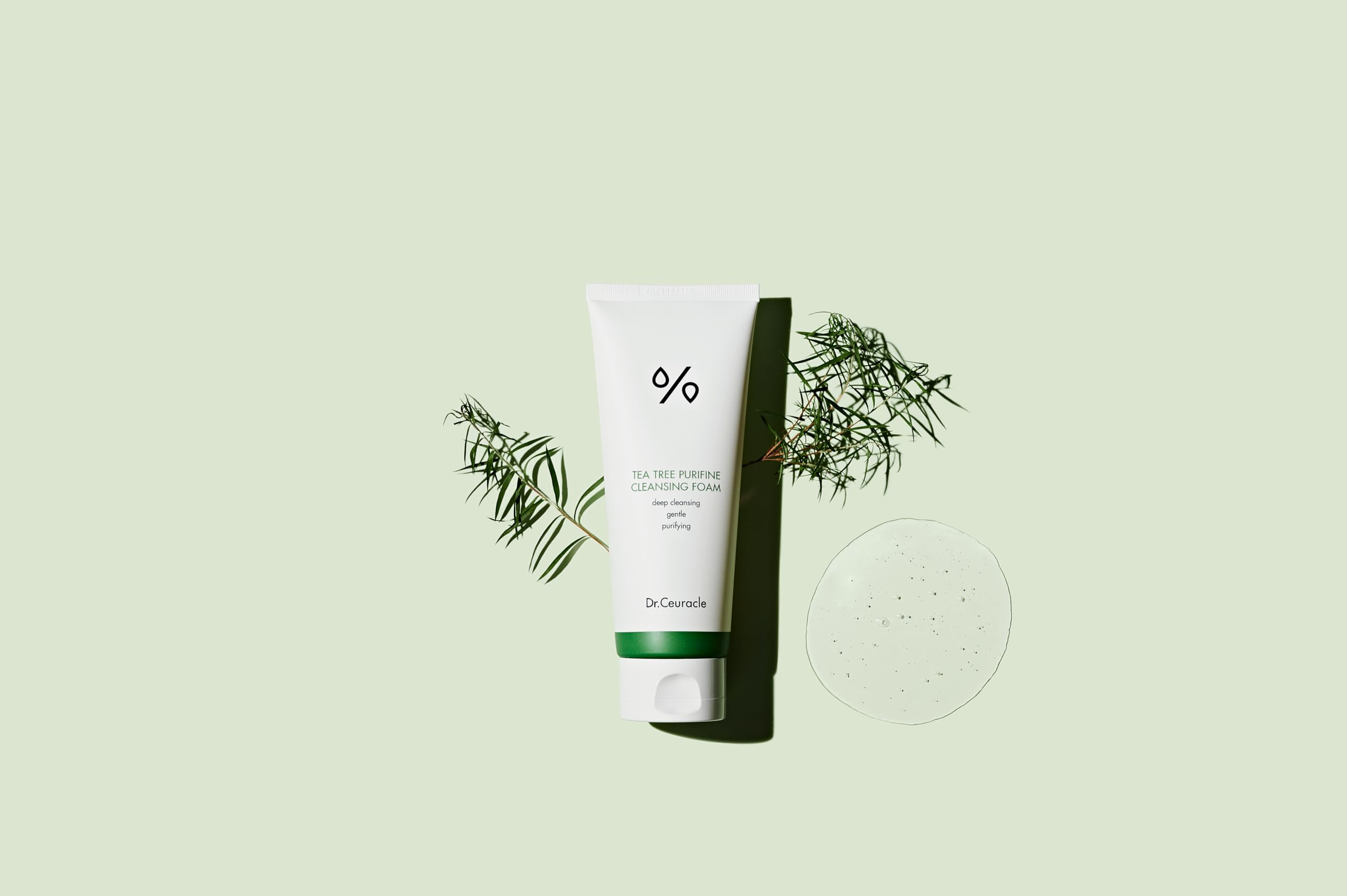 Dr.Ceuracle by Leegeehaam Tea Tree Purifine Cleansing Foam – Gentle Gel-to-Foam Daily Cleanser (150ml)