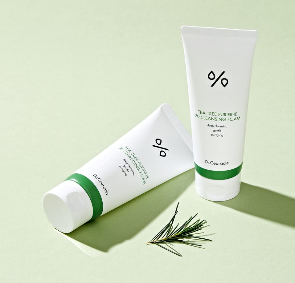 Dr.Ceuracle by Leegeehaam Tea Tree Purifine Cleansing Foam – Gentle Gel-to-Foam Daily Cleanser (150ml)