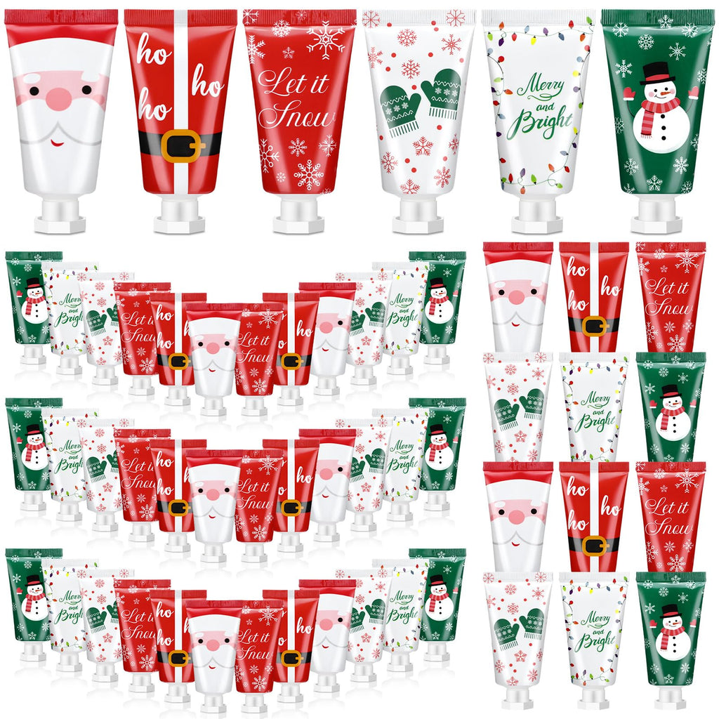 Leelosp 48-Piece Secret Santa Hand Cream Gift Set | 30ml Travel Size Lotions (6 Each Scent)
