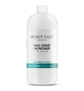 Legacy Nails Professional NAIL LIQUID MONOMER – MMA-Free, Acetone-Free, Low-Odor, Compatible with All Acrylic Powders – 946ml / 32 fl oz