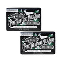 Legend's Creek Goat Milk Soap - Triple Milled Moisturizing Bar for Hands & Body (9 oz) - Balsam Cedar & Pine Tar - Pack of 2