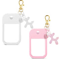 LEISENOR Silicone Case for Touchland Power Mist & Glow Mist — Protective 1 oz Case with 360° Keychain