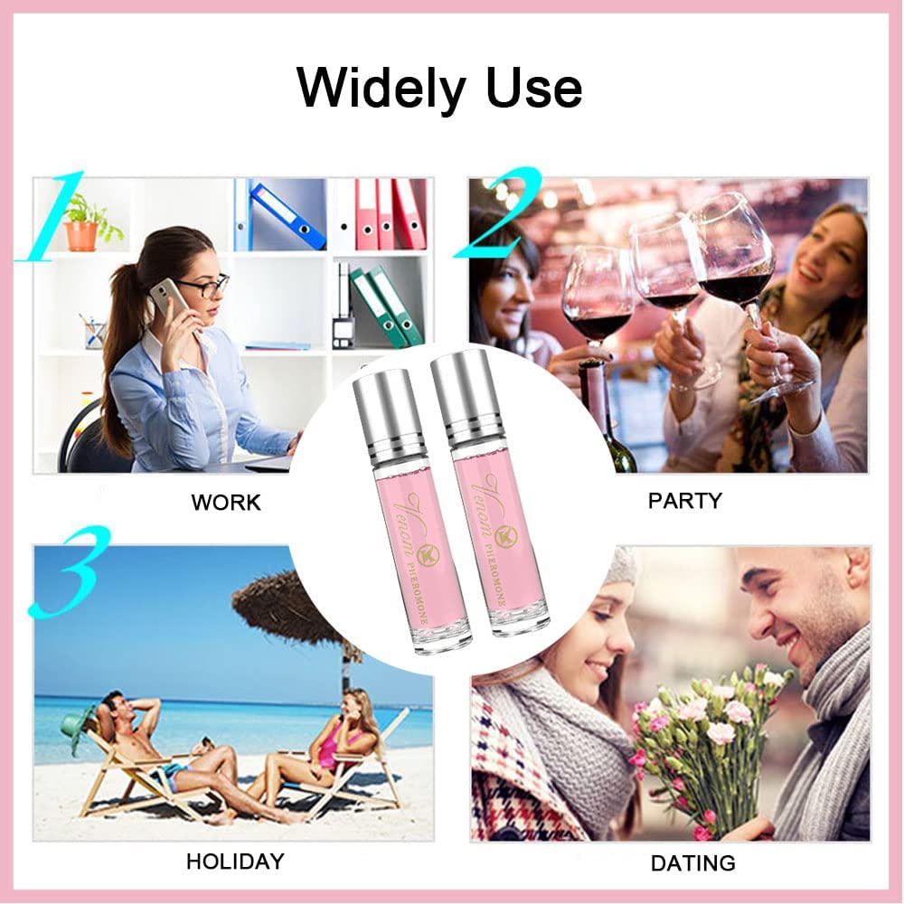 Leixu Lunex Phero Perfume for Women - Portable Roll-On Fragrance