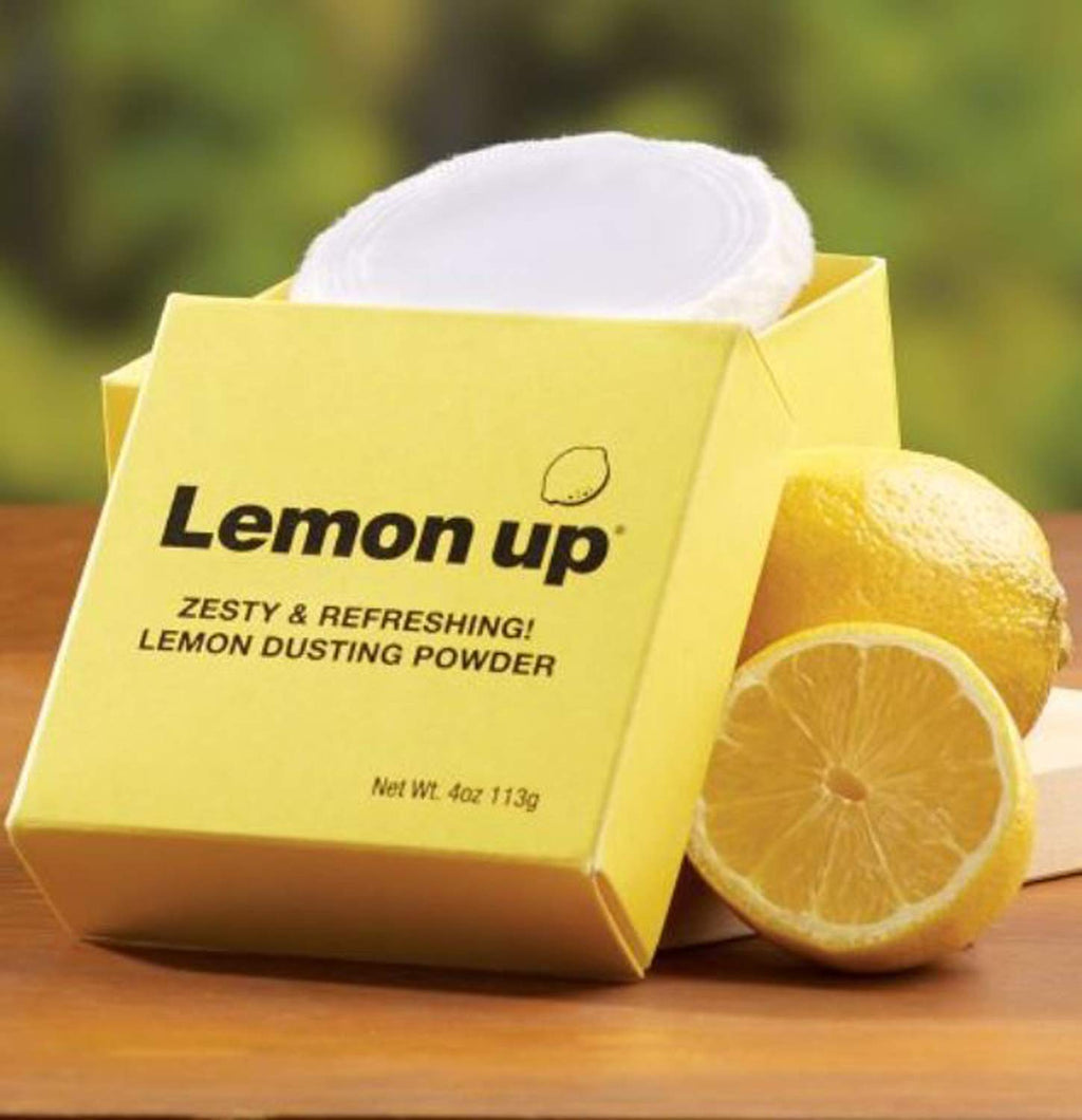 Lemon Up Limited Edition Dusting Powder 4 Oz | Talc-Free, Lemon Scent