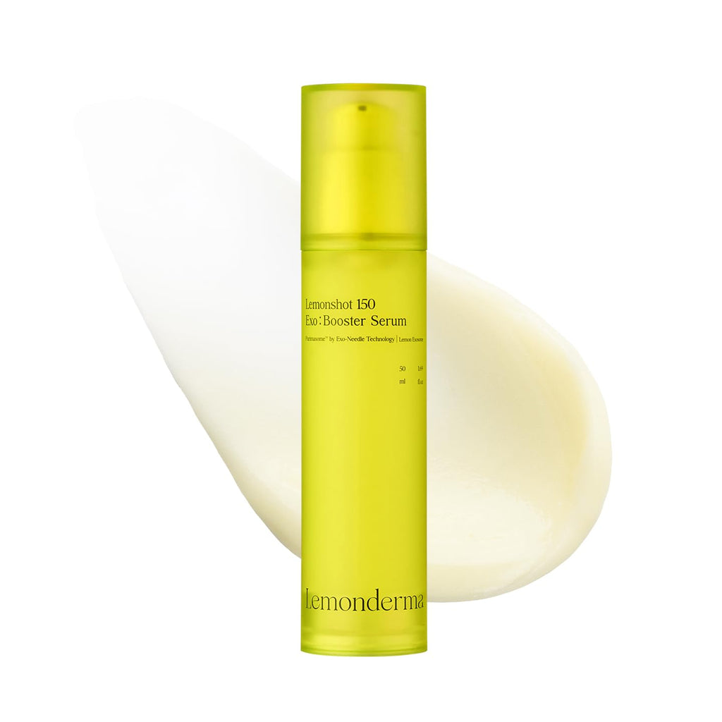 Lemonderma Lemonshot 150 Exo Booster Serum – Vegan Vitamin C Exosomes for Brightening & Hydration (50ml)