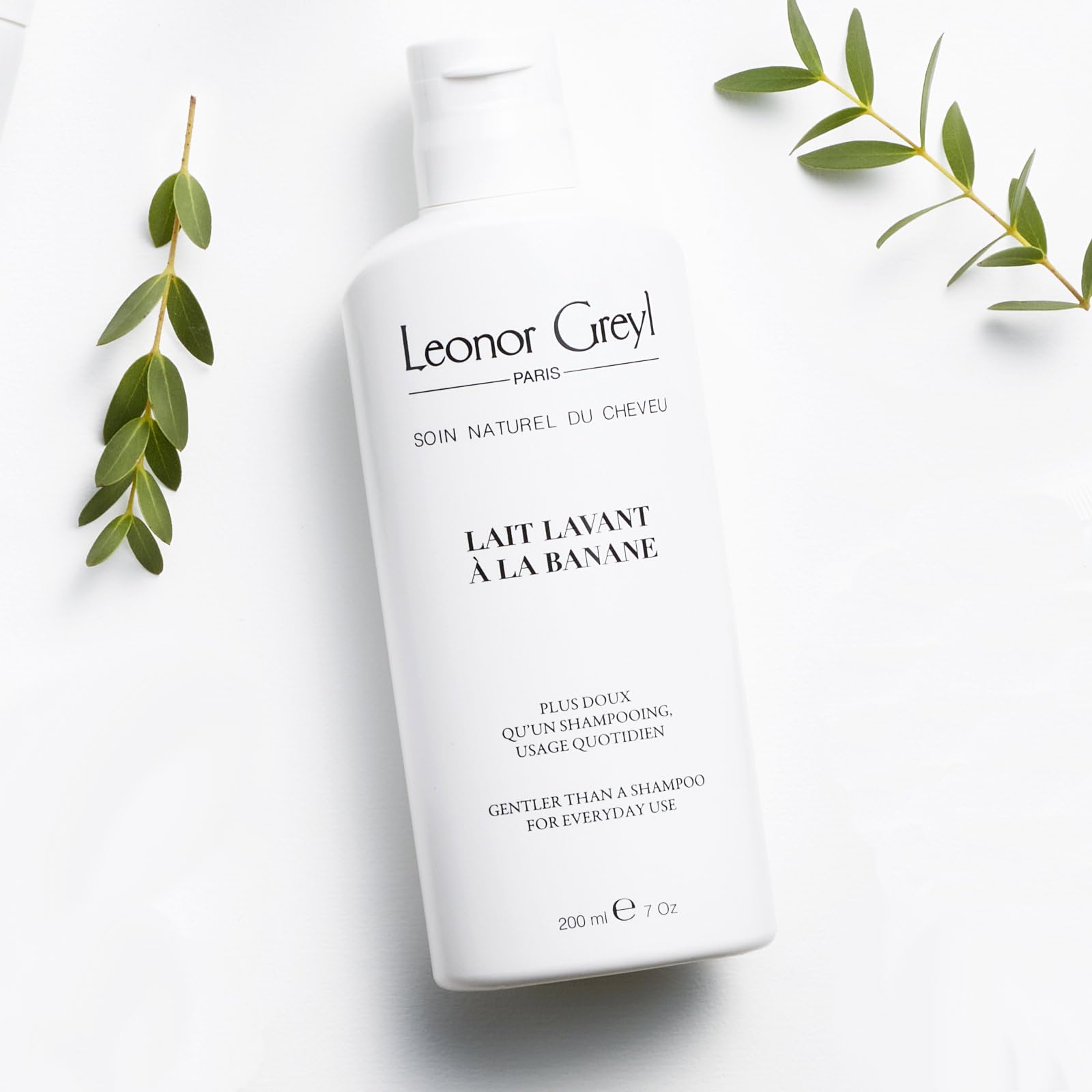 Leonor Greyl Paris Lait Lavant A La Banane – Gentle Daily Shampoo for Fine Hair
