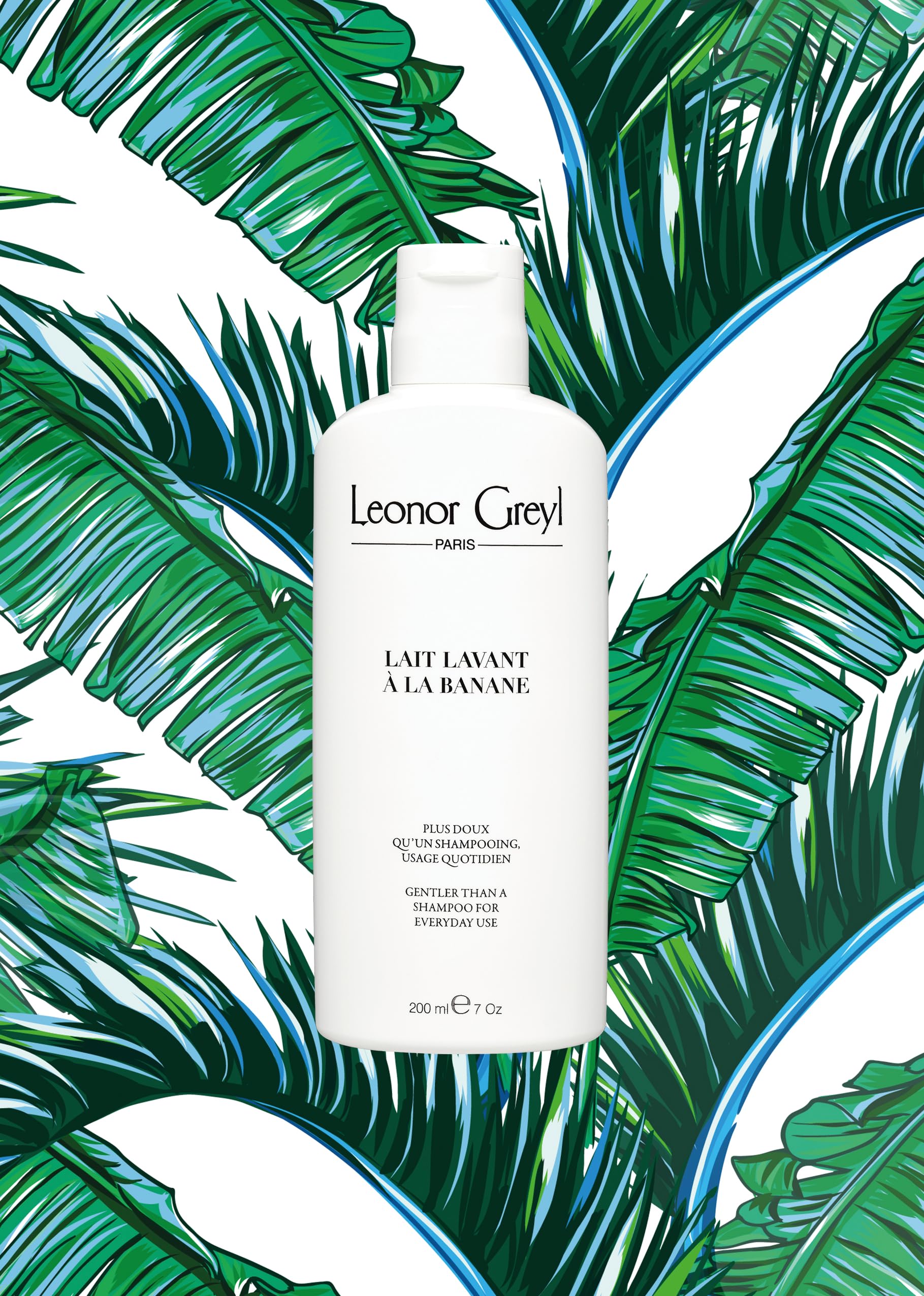 Leonor Greyl Paris Lait Lavant A La Banane – Gentle Daily Shampoo for Fine Hair