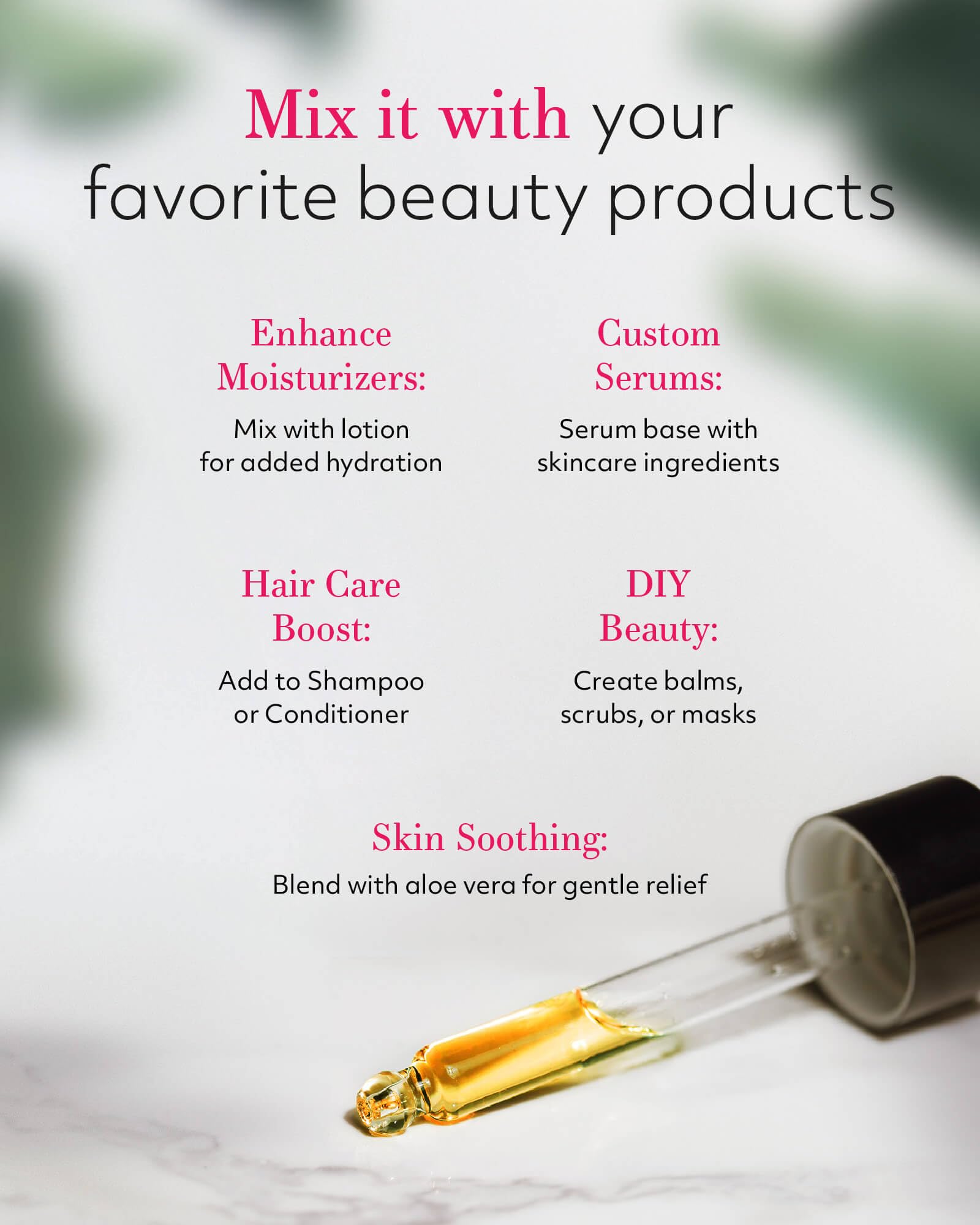 Leven Rose Jojoba Oil – Pure Cold-Pressed Moisturizer for Skin, Hair & Nails 16 oz