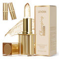 Levora Color Changing Lipstick & Golden Crystal pH Lip Balm (2 Pack) – Moisturizing Shine