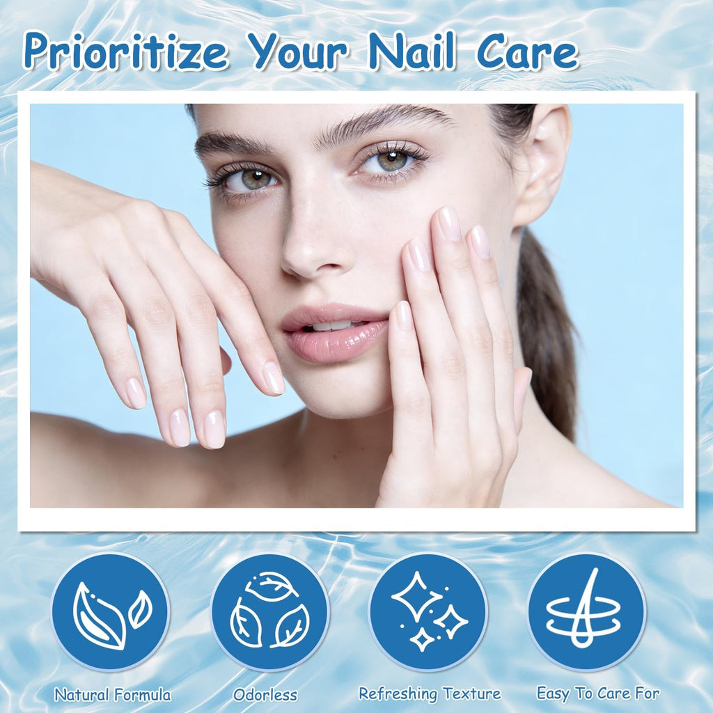 LEWELLRY 2PCS Nail Care – Fast-Drying Nail Repair Serum, 11ml, Cuticle & Nail Strength