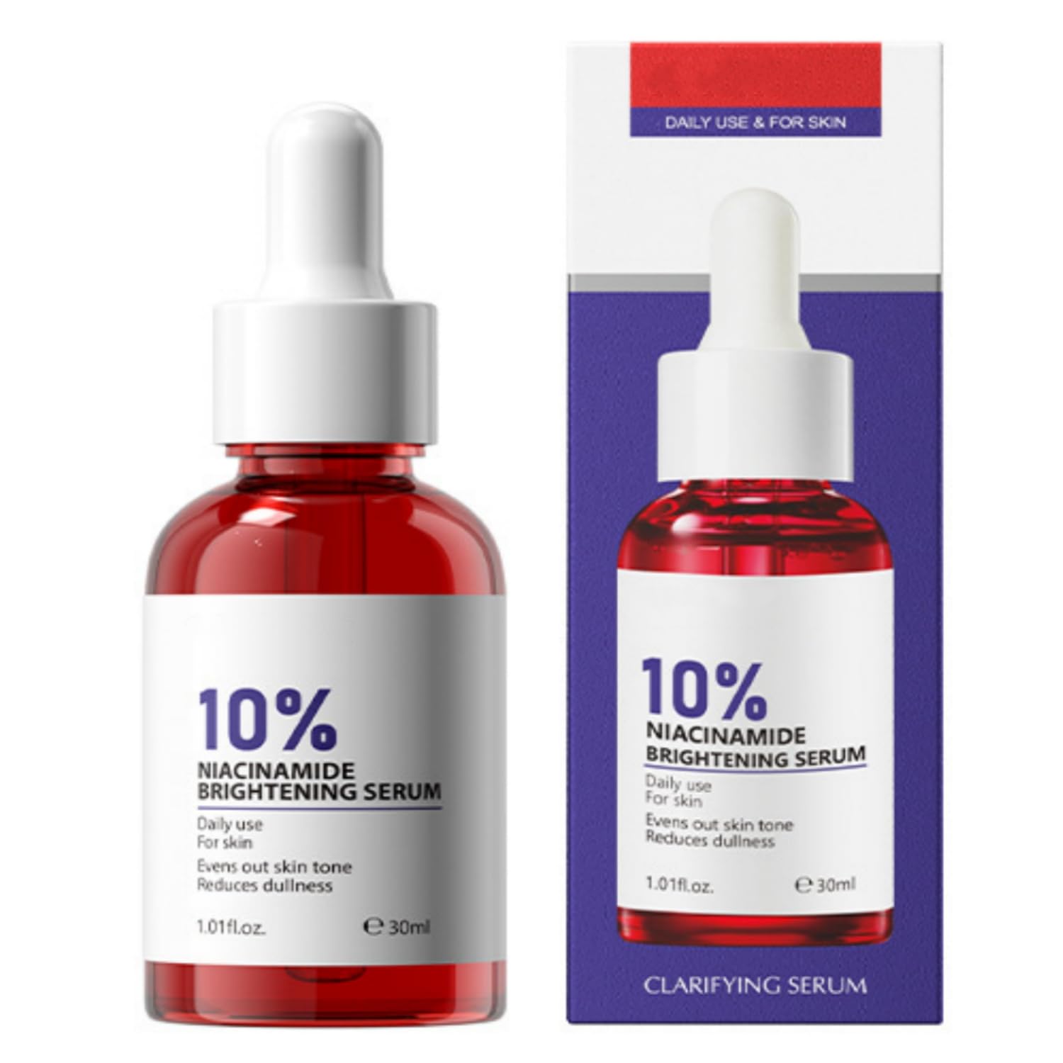LGSZGDCN 10% Niacinamide Serum with Retinol, Vitamin C & Peptides + Hyaluronic Acid – Korean Skincare Bundle