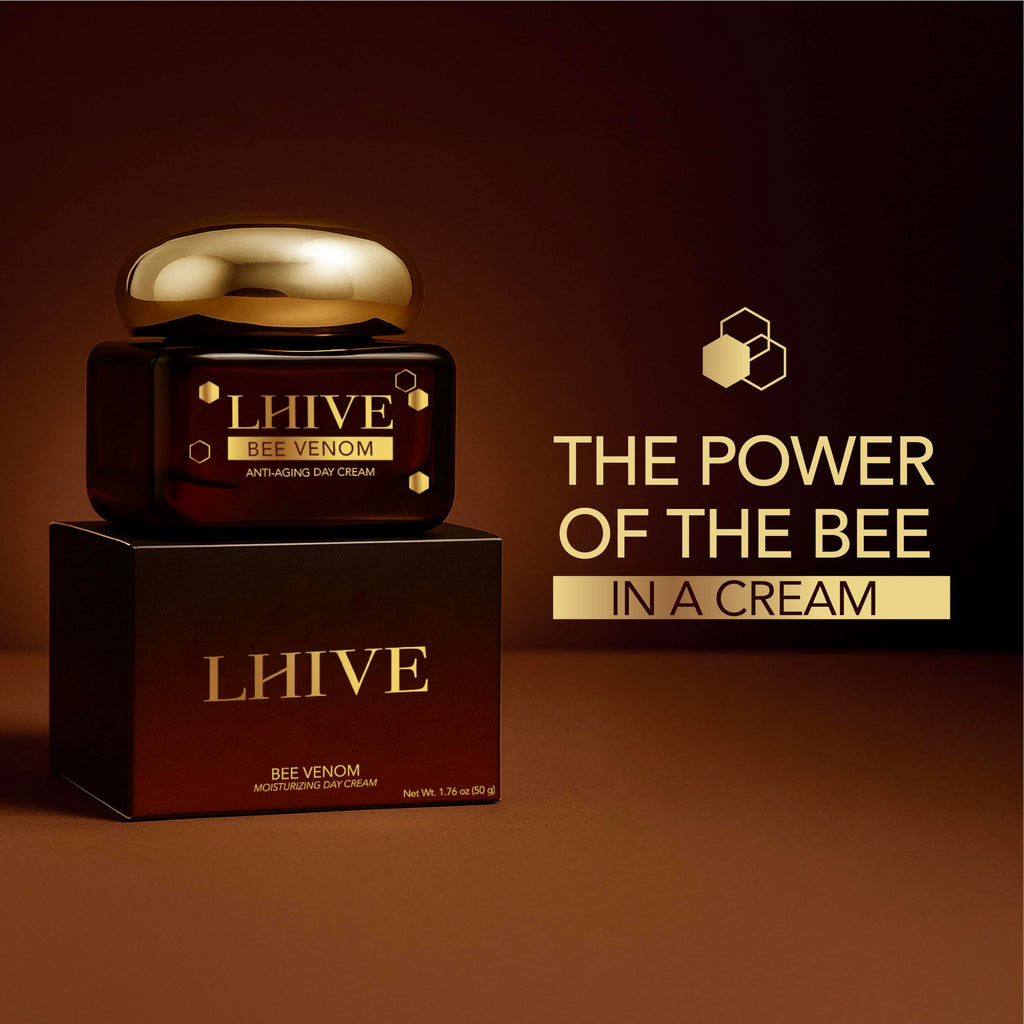 LHIVE Bee Venom Cream - Anti-Aging Moisturizer with Manuka Honey & Aloe Vera
