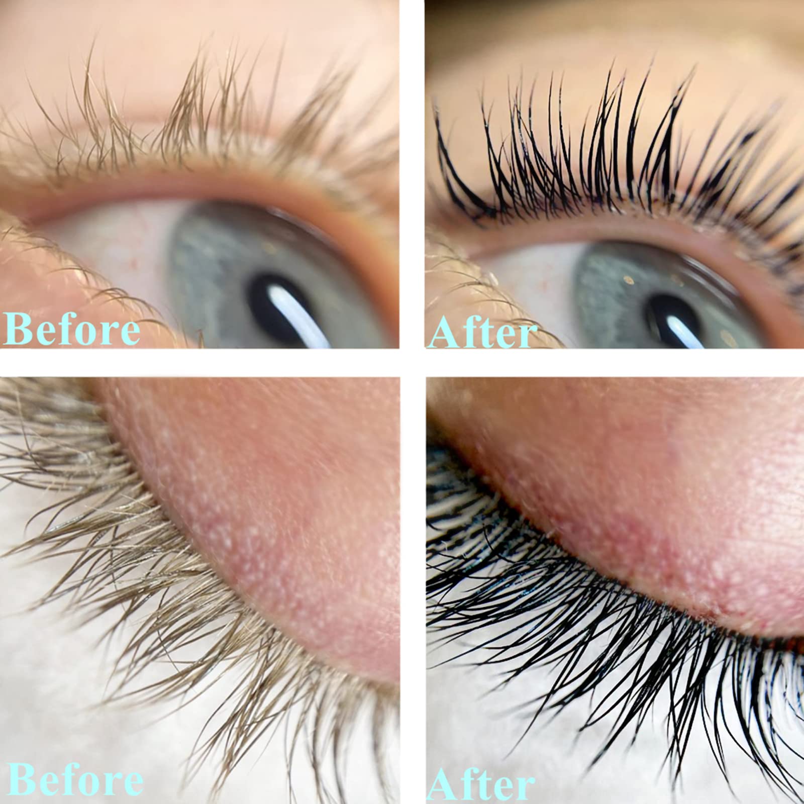 Libeauty Black Lash Tint Kit – Keratin Dye for Lashes & Brows | 6-Week Tint, DIY Lash Lift Kit