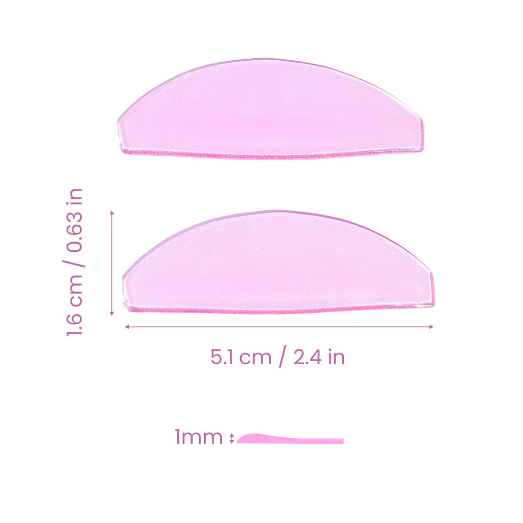 Libeauty 3 Pcs Lash Lift Kit – Glue Balm, Flat Shields & Ribbon for Salon & DIY