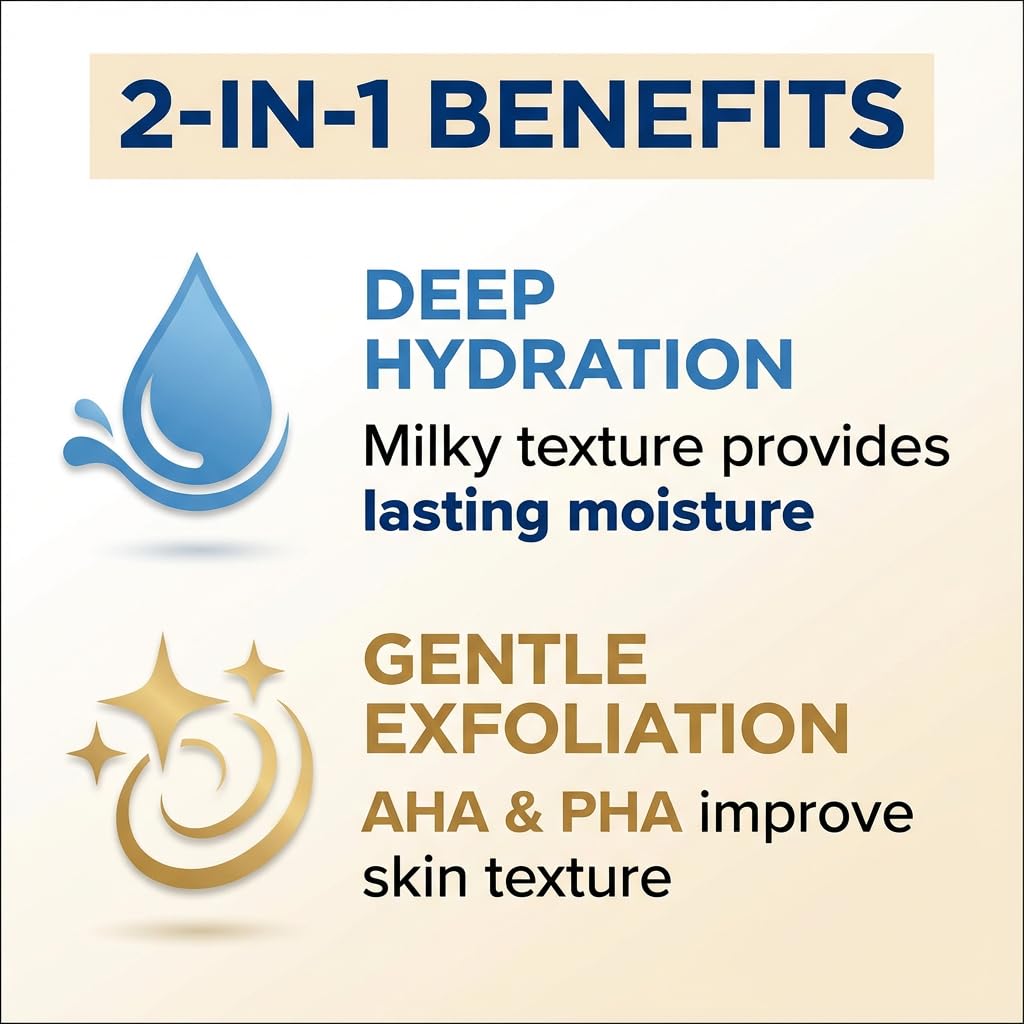 LICORNE Vegan Rice Toner — Gentle AHA/PHA Exfoliation for Glass Skin