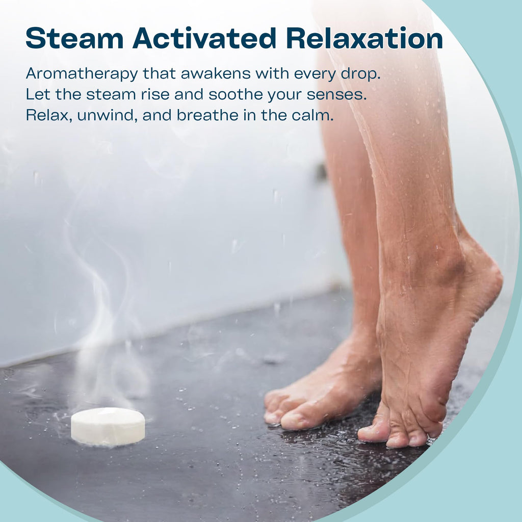 LIKEVOW Shower Steamers Aromatherapy Set – Eucalyptus & Mint, 15-Pack, 30g Each