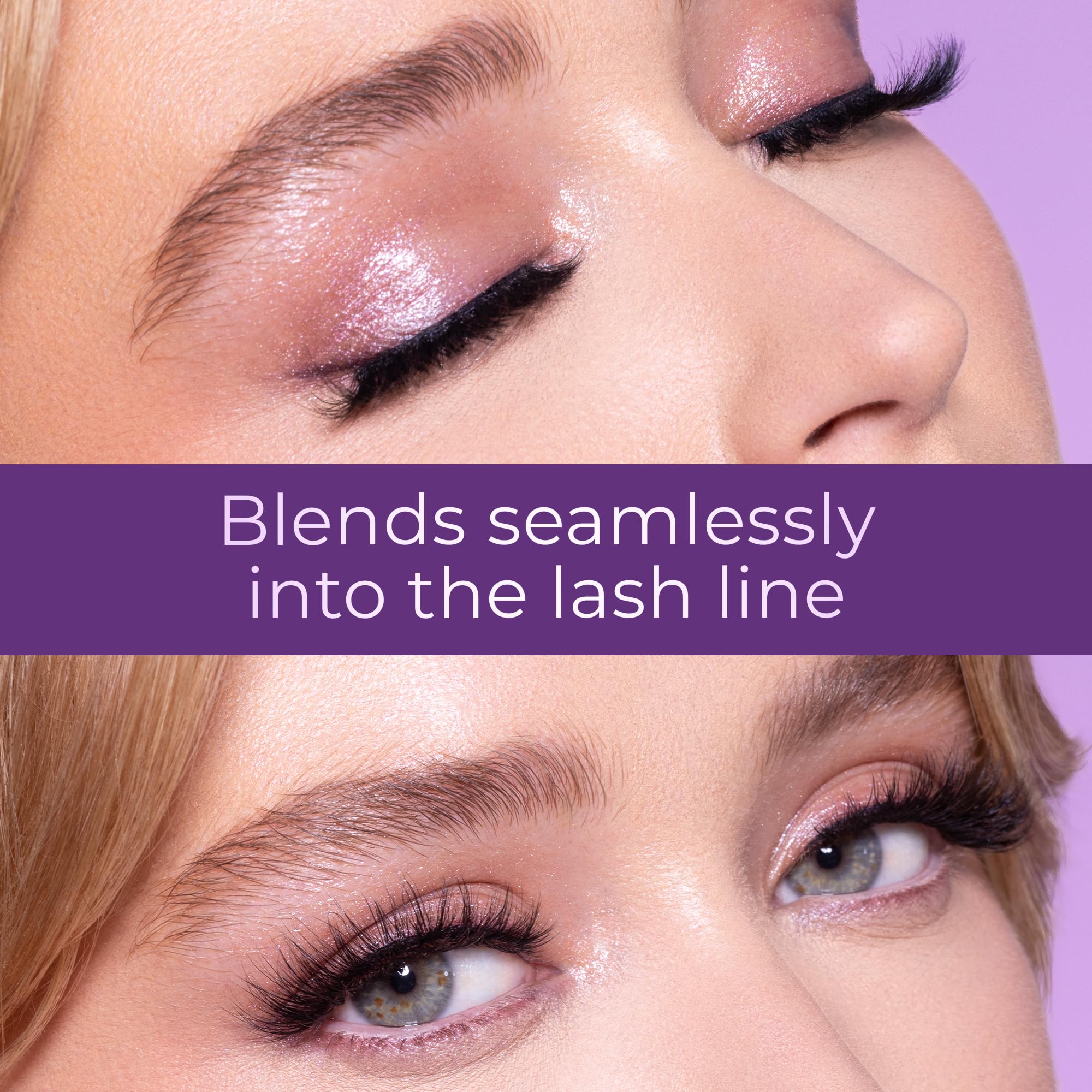 Lilly Lashes Sheer Band Invisible Band 15mm Flirtatious — Reusable Mink Lashes