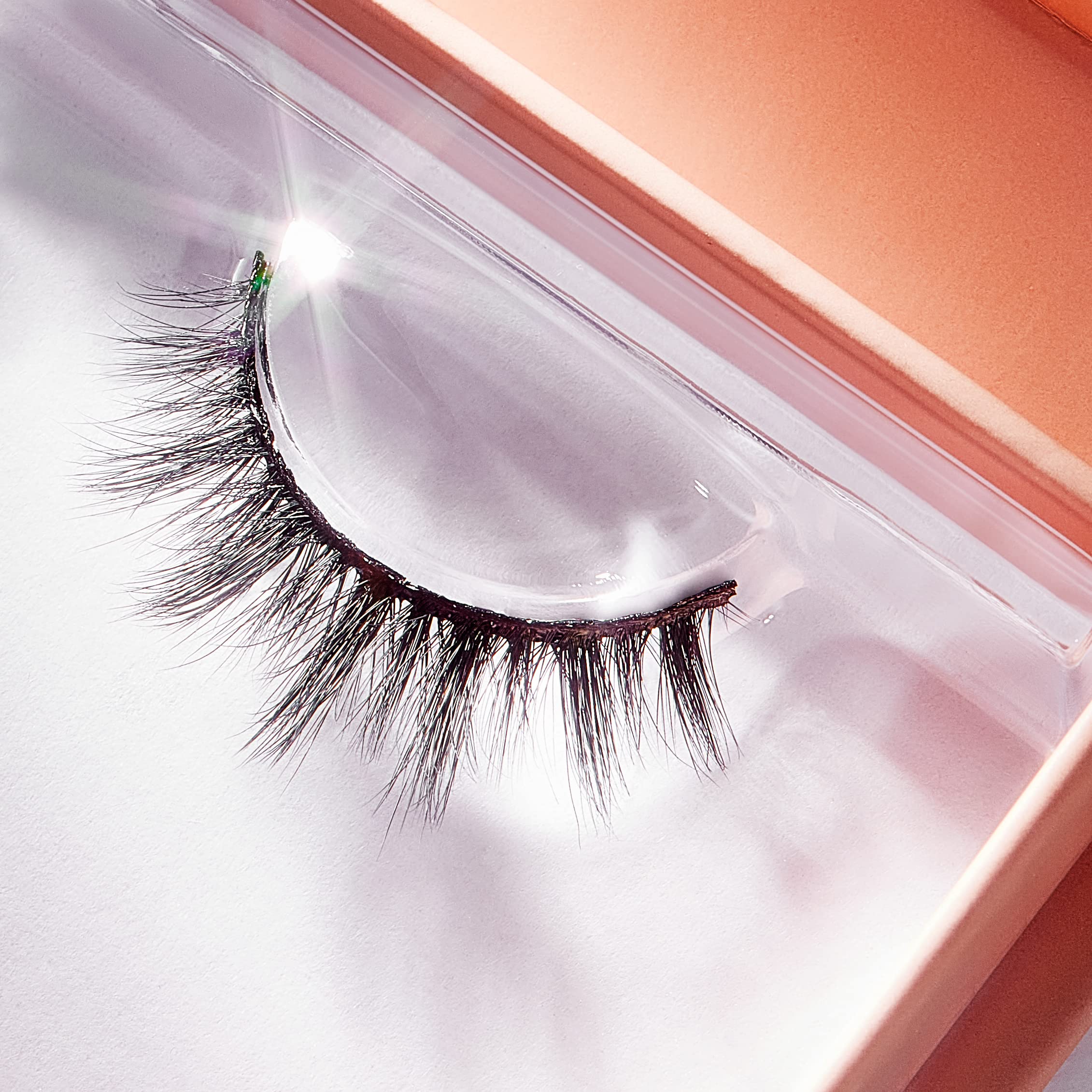 Lilly Lashes Everyday Miami Natural Lashes – Faux Mink, Reusable 20x, 13mm