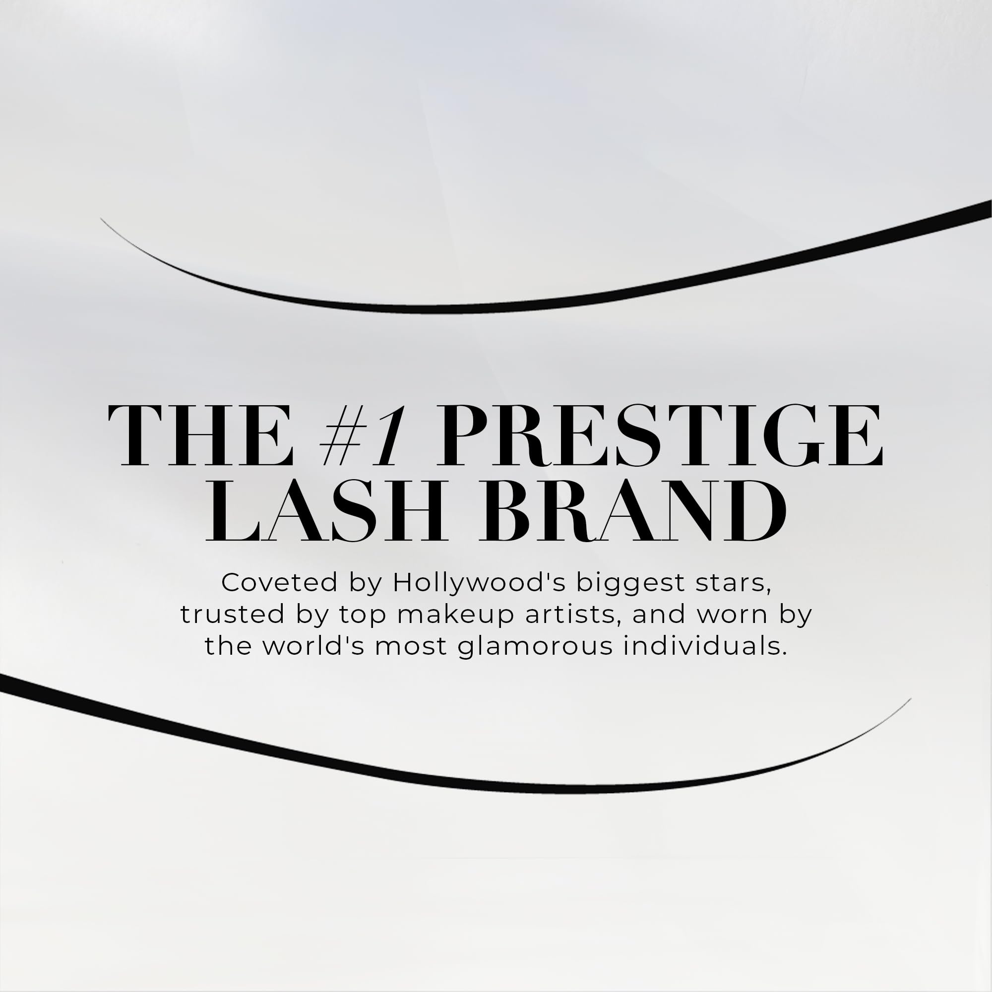 Lilly Lashes Luxury Synthetic False Eyelashes – 13mm Full Length, Natural Look, Reusable up to 15x | VIP