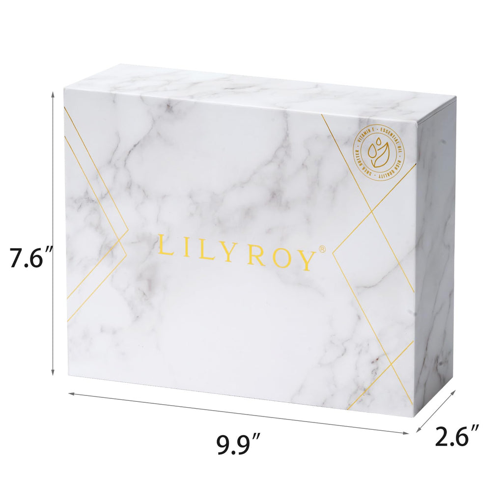 LILY ROY Valentines Day Spa Gift Set – 15-Piece Luxury Bath & Body Set (6 x 150g Bath Salts, 6 x 100g Bath Bombs)