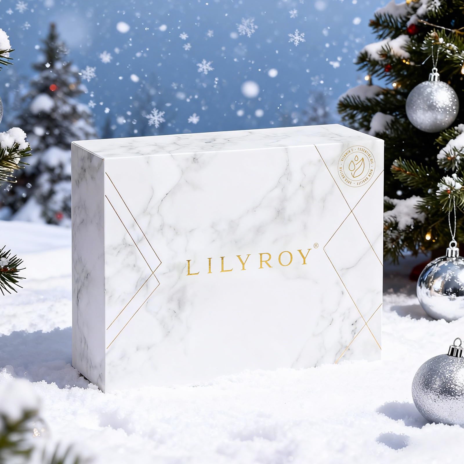 LILY ROY Valentines Day Spa Gift Set – 15-Piece Luxury Bath & Body Set (6 x 150g Bath Salts, 6 x 100g Bath Bombs)