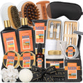 LILY ROY 27-Pcs Valentines Day Spa Gift Basket for Men with Massager | Bath & Body Gift Set for Dad