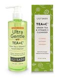 LILY SADO TEA+C Green Tea & Vitamin C Face Cleanser – Gentle Daily Vegan Facial Wash (8 oz)