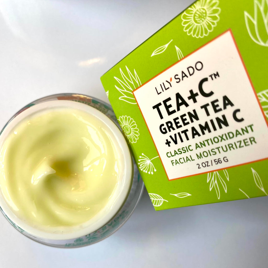 LILY SADO TEA+C Green Tea Matcha & Vitamin C Moisturizer