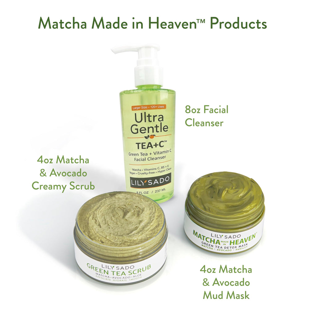 LILY SADO MATCHA MADE IN HEAVEN Green Tea Mask - Avocado & Anti-Aging