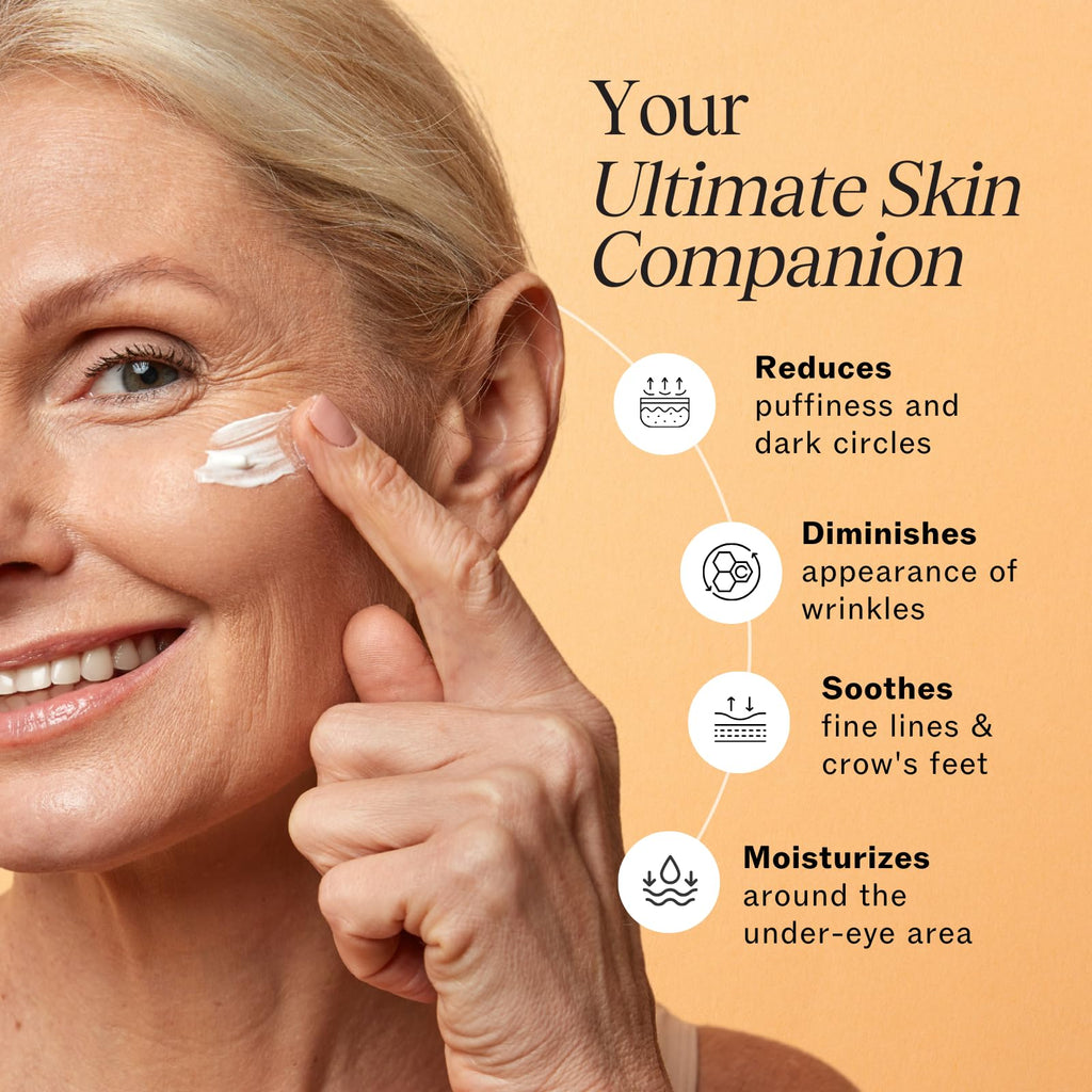 LilyAna Naturals Eye Cream - Dark Circles, Puffiness & Fine Lines (1 oz)