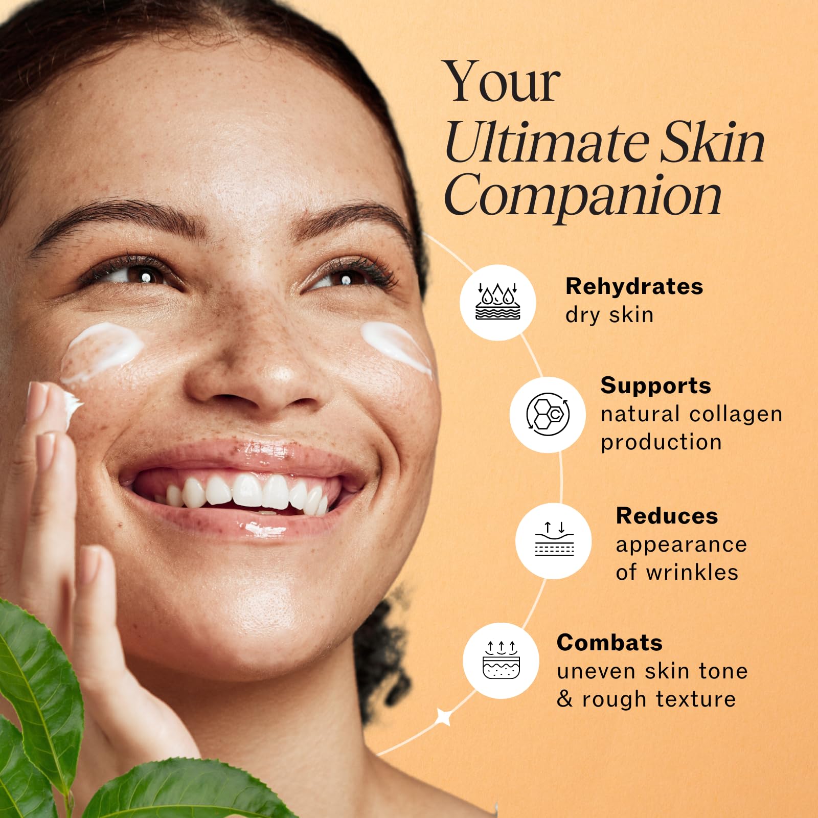 LilyAna Naturals Retinol Face Cream with Hyaluronic Acid – Anti Aging Night Moisturizer for Face & Neck