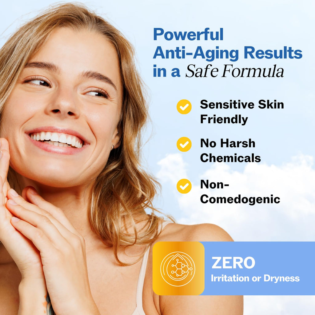LilyAna Naturals Retinol Face Cream – Anti-Aging, Hydration, Neck Firming