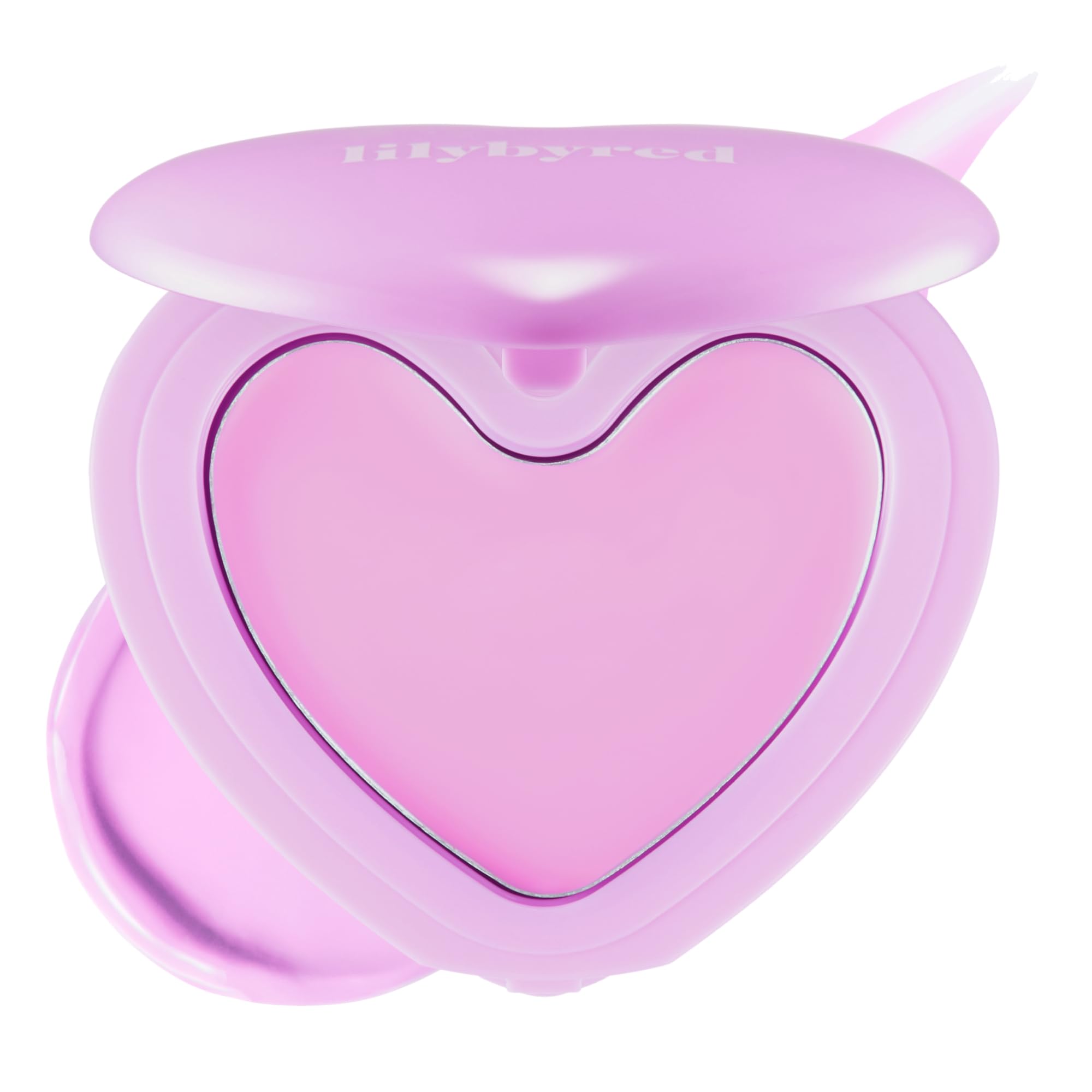 Lilybyred Luv Beam Cheek Balm | Heart-Shaped Cream Blush, Semi-Matte Finish, Buildable Color