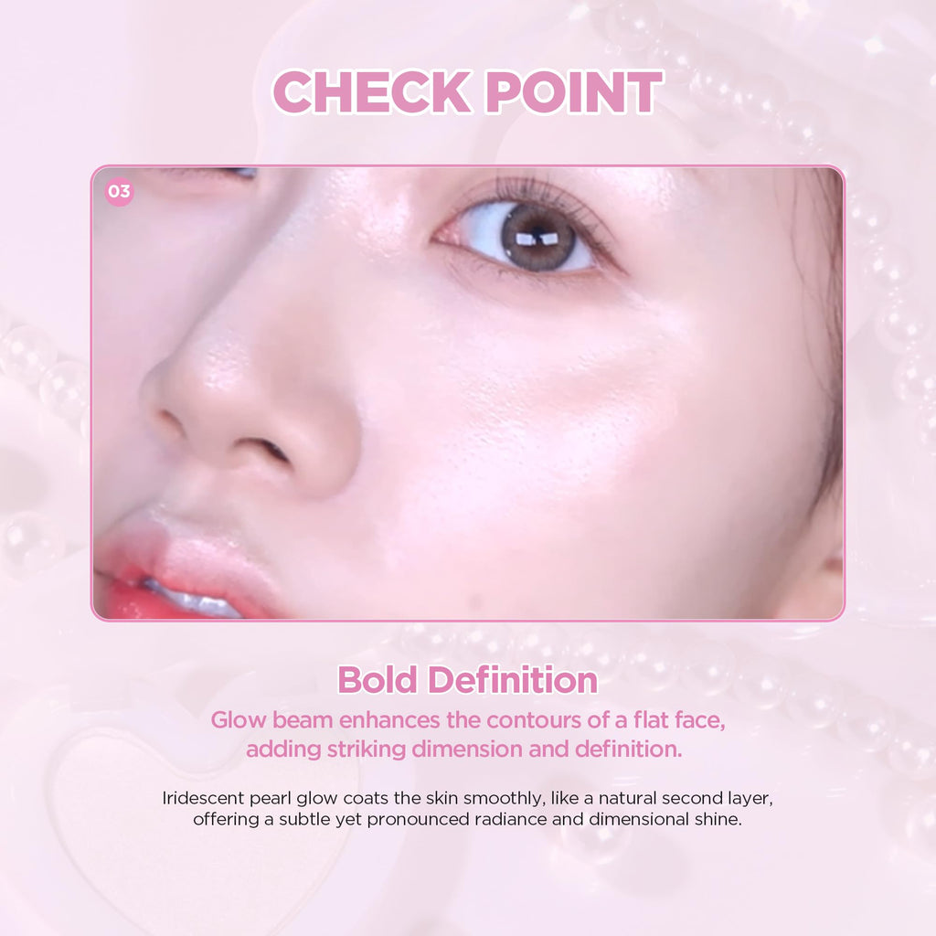 lilybyred Luv Beam Glow Veil – Korean Heart‑Shaped Highlighter for Radiant Glow
