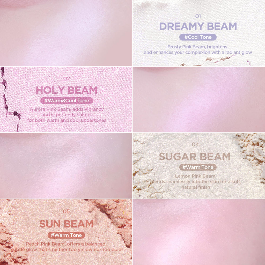 lilybyred Luv Beam Glow Veil – Korean Heart‑Shaped Highlighter for Radiant Glow