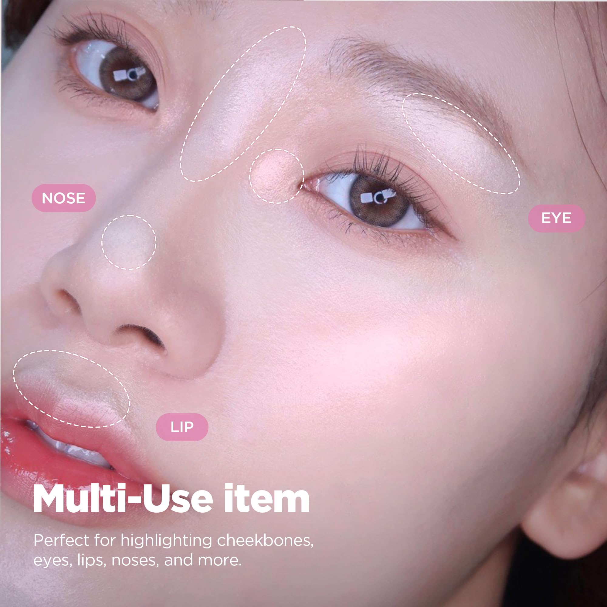 lilybyred Luv Beam Glow Veil – Korean Heart‑Shaped Highlighter for Radiant Glow