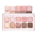 Lilybyred Mood Keyboard: 10-Shade Korean Eyeshadow Palette — Matte, Shimmer & Jelly Glitter