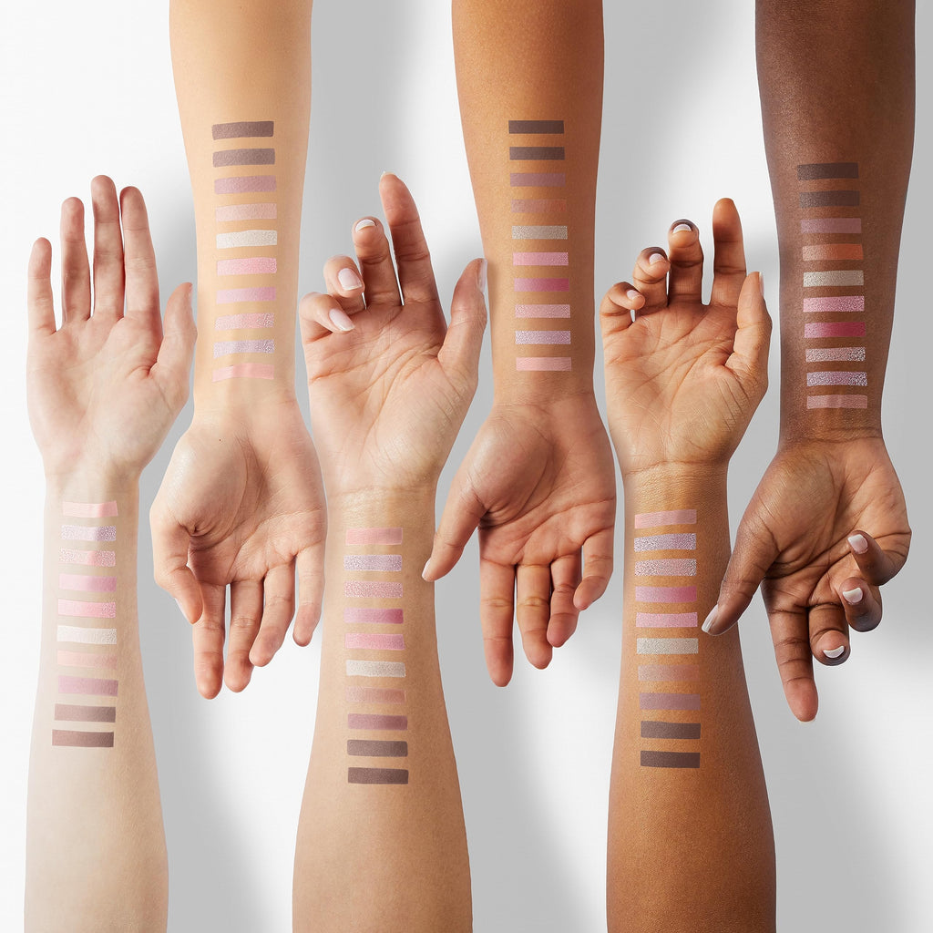 Lilybyred Mood Keyboard: 10-Shade Korean Eyeshadow Palette — Matte, Shimmer & Jelly Glitter