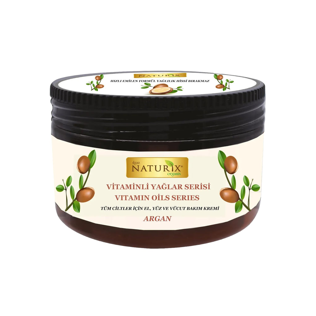 LIMOPA Hand, Face & Body Cream with Argan Oil | Intensive Moisturizer for Normal to Dry Skin