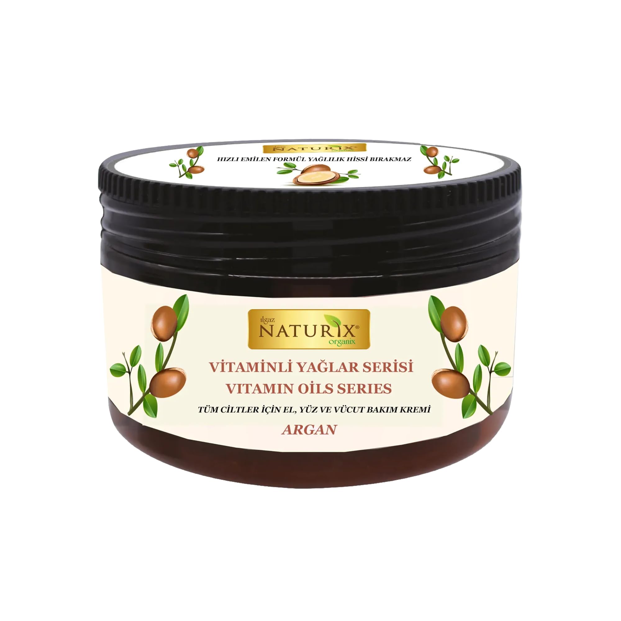 LIMOPA Hand, Face & Body Cream with Argan Oil | Intensive Moisturizer for Normal to Dry Skin
