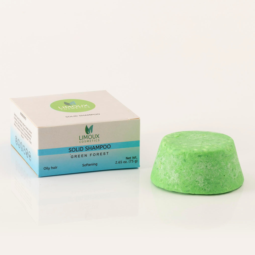 Limoux Cosmetics Solid Shampoo Bar for Normal to Oily Hair – Brightening, Nourishing & Softening | 2.65 oz | Paraben Free, Cruelty Free, Vegan, Eco Friendly, Zero Waste